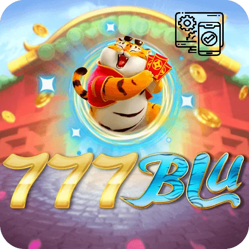 Imagem promovendo o app oficial da 777blu para mobile