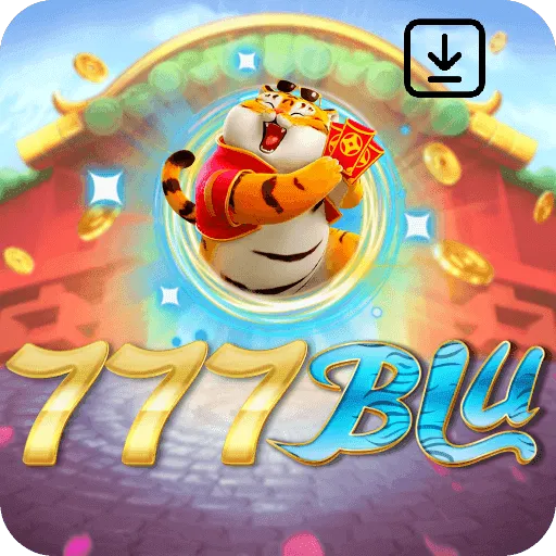 Banner destacando o app 777blu disponível para baixar grátis