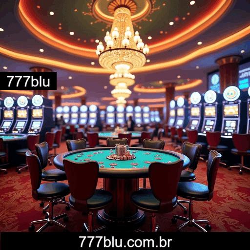 777blu com 50+ mesas de cassino ao vivo em HD 4K.